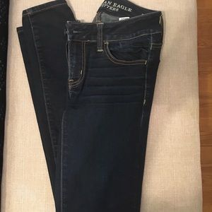 AE super stretch jeggings size 0 short